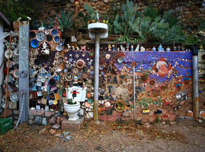 Bisbee backyard